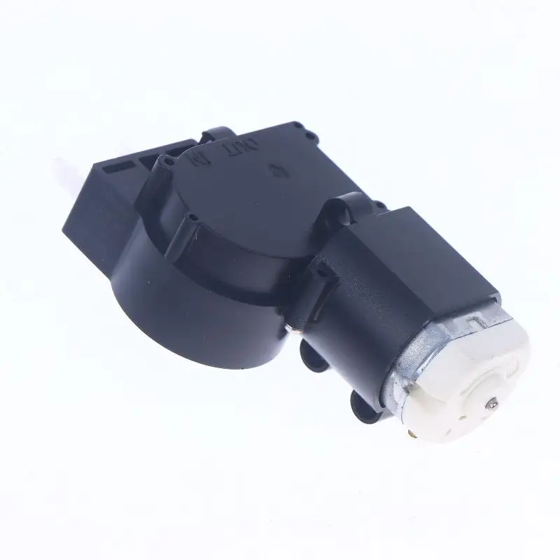 1 Uds DC 3V 3,7 V 5V pequeño Mini Motor bomba dosificadora peristáltica bomba de compresión Reversible bomba de líquido de agua de succión autocebante