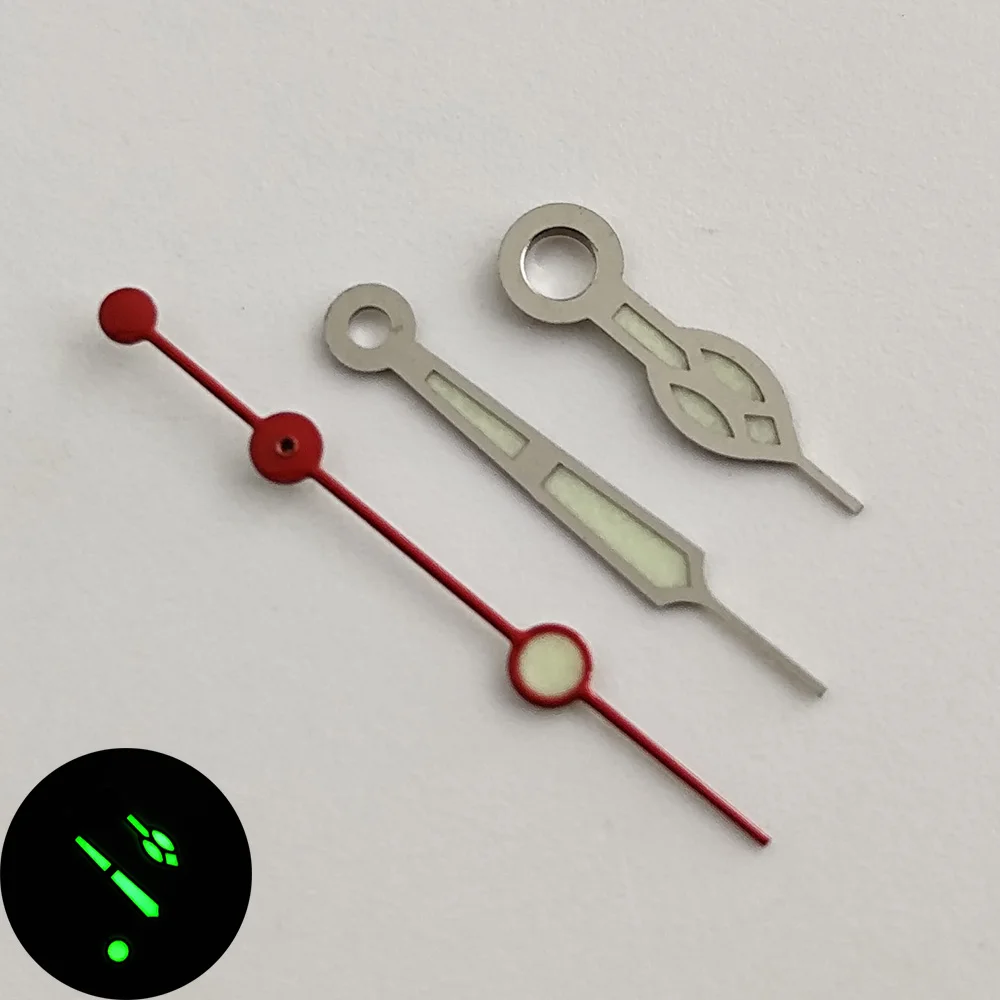 عقارب الساعة NH35 متوافقة مع ملحقات ساعة اليد الفضية/الذهبية الأوتوماتيكية NH35