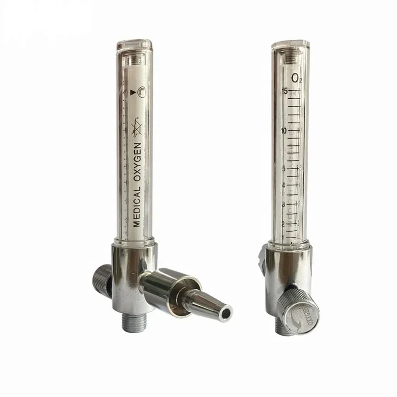 Double Flowmeter For Wall Outlets, British Standard, 0-15LPM, Therapy Products