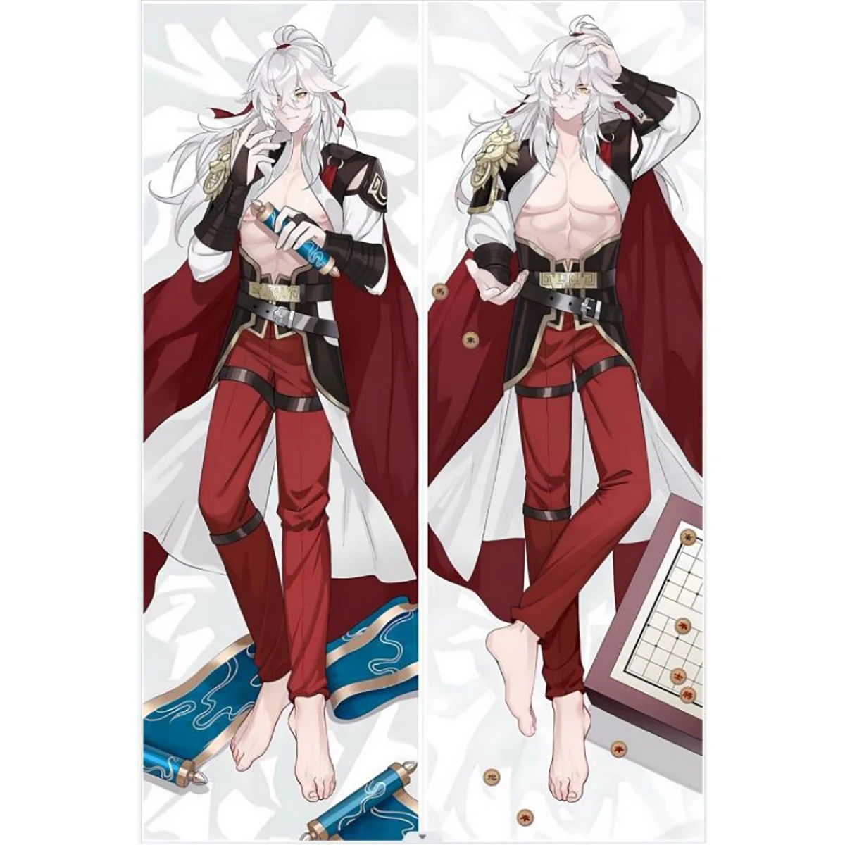 

Honkai: Star Rail Misha Cosplay Otaku Dakimakura обнимающая подушка для тела искусственная аниме Длинная Подушка Наволочка подарки