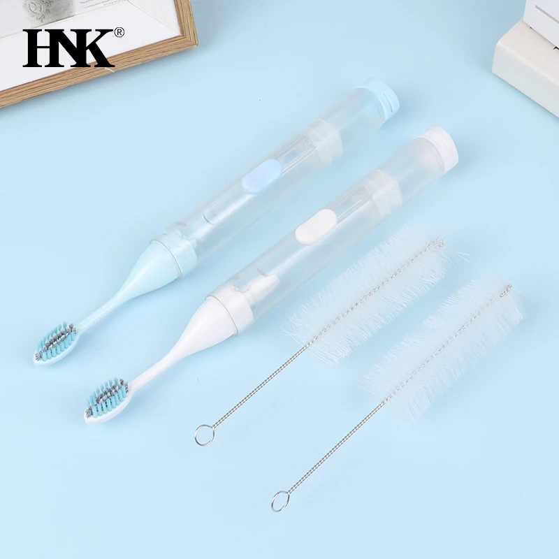 

1PC Travel Portable Folding Toothbrush Travel Super Soft Bristle Toothbrush Set Creative Tooth Clean Tools Can Hold Toothpaste