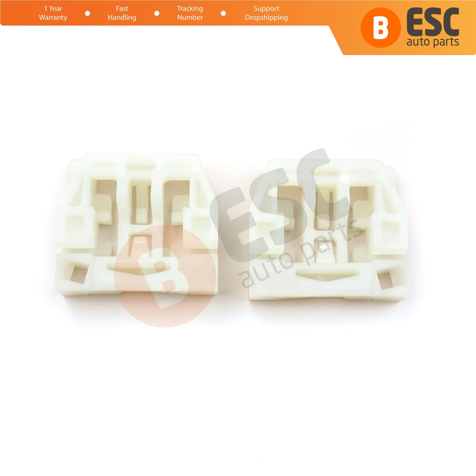 ESC Auto Parts EWR32+EWR33 Window Regulator Clips Rear Front 1U0839461 for Skoda Octavia 1U Facelift Fast Shipment Free Shipment