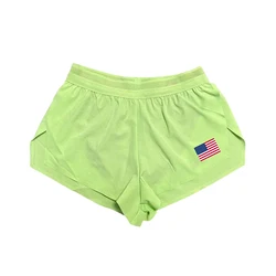 USA Men Running Shorts Fitness Quick Dry GYM Short Jogging Training Workout Summer Sport Shorts