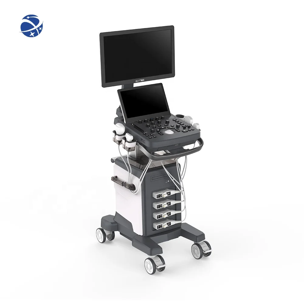 LTUB72 Medical Instruments 3D/4D Usg Machine 19 Inch Lcd  Trolley Color Doppler Ultrasound