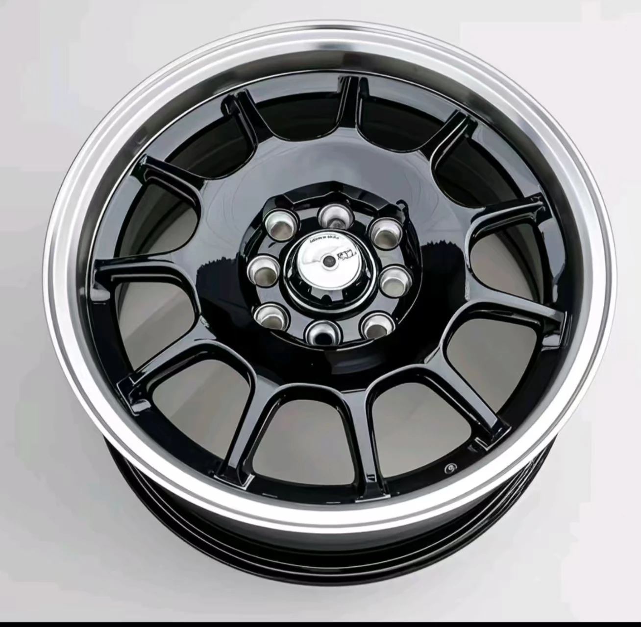 Picture 6: 15 Inch 4x100 4x114.3 ET35 Flow Formed Alloy Rims Deep Dish Compact Passenger Car Wheels