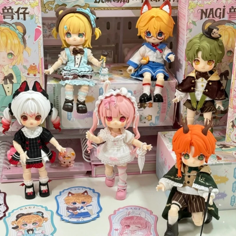 

Genuin Nagi V5 1/12 BJD Doll Mirage Record Series Blind Box Mystery Box Toys Cute Action Anime Figure Kawaii Model Collect Gifts