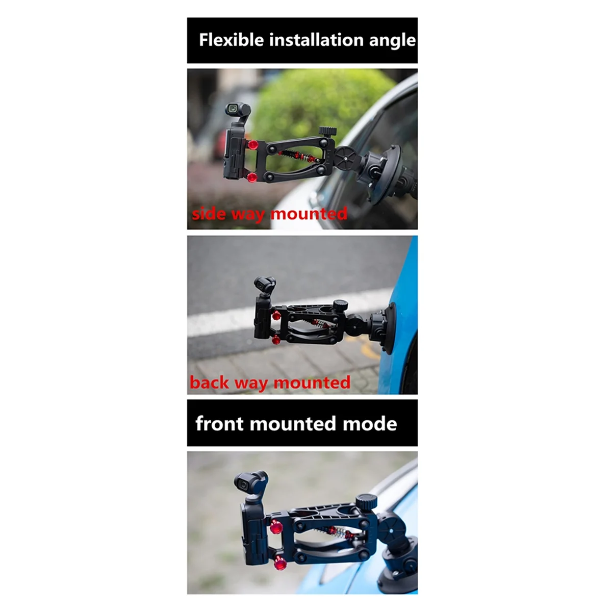 Amortecedor de câmera para dji osmo pocket3, ventosa, eixo z, amortecedor para estabilizador de tiro, acessórios e wmu