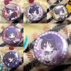 Anime Pin Cute Cat Styles Wanderer Scaramouche Figure Cosplay Badge Backpack Icon Button Laser Brooch Fashion Accessories Gifts