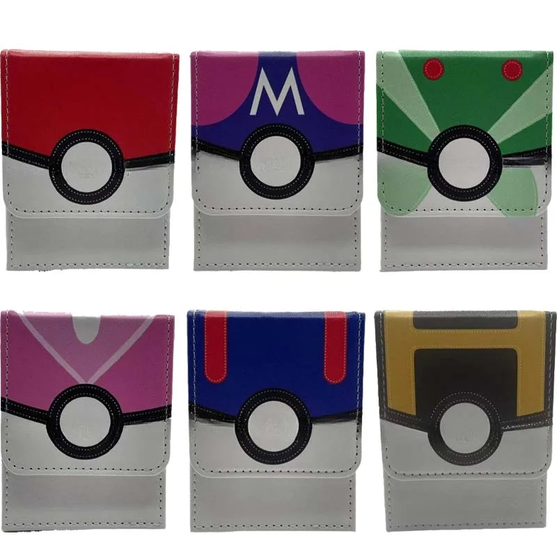 

Poke Ball Storage Card Games Box Mini Zipper Portable Square Eva Bags Creative Large Capacity Multi Functional Storage Bags New