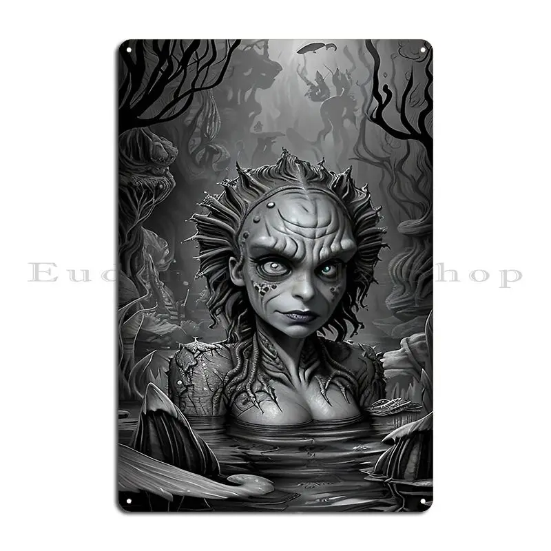 Girl Friend From The Black Lagoon Metal Sign Designer Designing Decoration Club Poster Tin Sign Poster