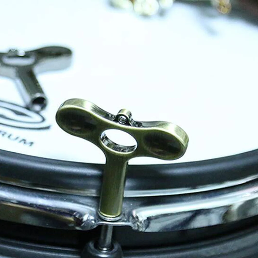 

Lightweight Square Screw Mouth Drum Wrench Durable Alloy Safe Smooth Drum Key Thickened Design for Easy Drumhead Change Motion