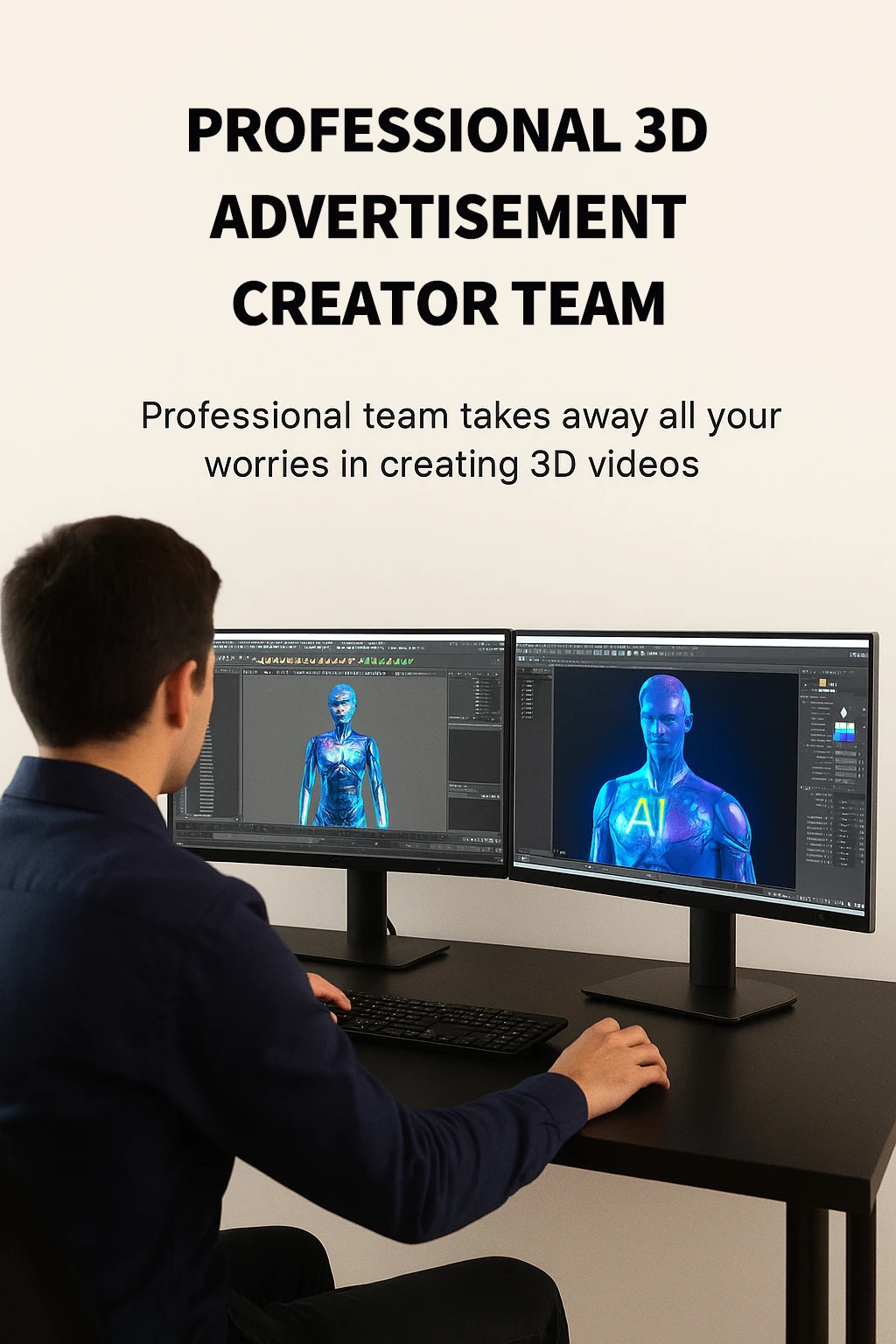 28.3 inch Hologram Fan 3D Display Advertising Projector LED Signage Player for Shop Retail Exhibition Digital Visual Display