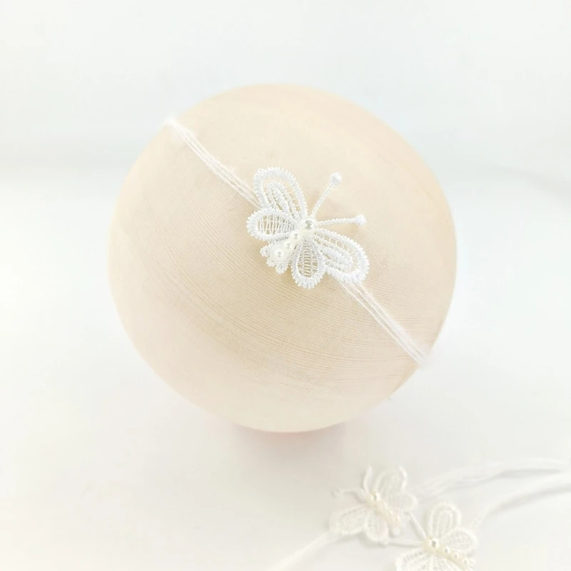 Newborn Photography Simulation Floral Hairband Photo Props Baby Photo Accessory