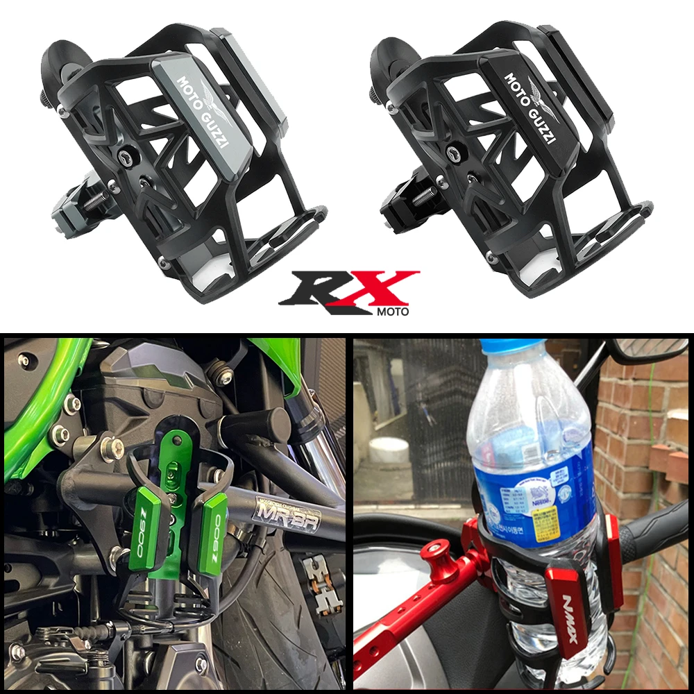 

2023 New Motorcycle CNC Water Bottle Holde For Moto Guzzi Breva 850 1100 1200 GRISO BREVA 1100 NORGE 1200 GT8V BREVA V7 750
