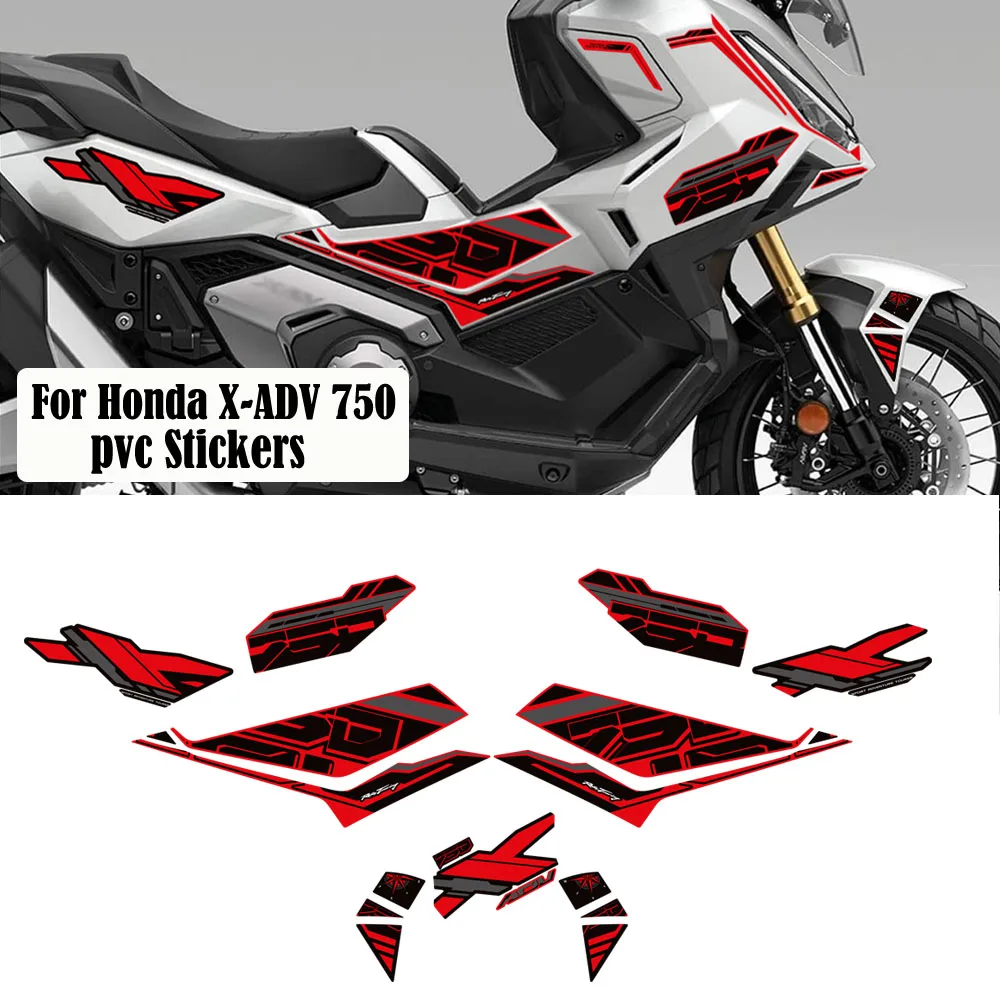 NEW For Honda X-ADV 750 XADV 750 2025 Adventure Protector Stickers Decals Body Fender Shell Fairing Handguard Wind Deflector