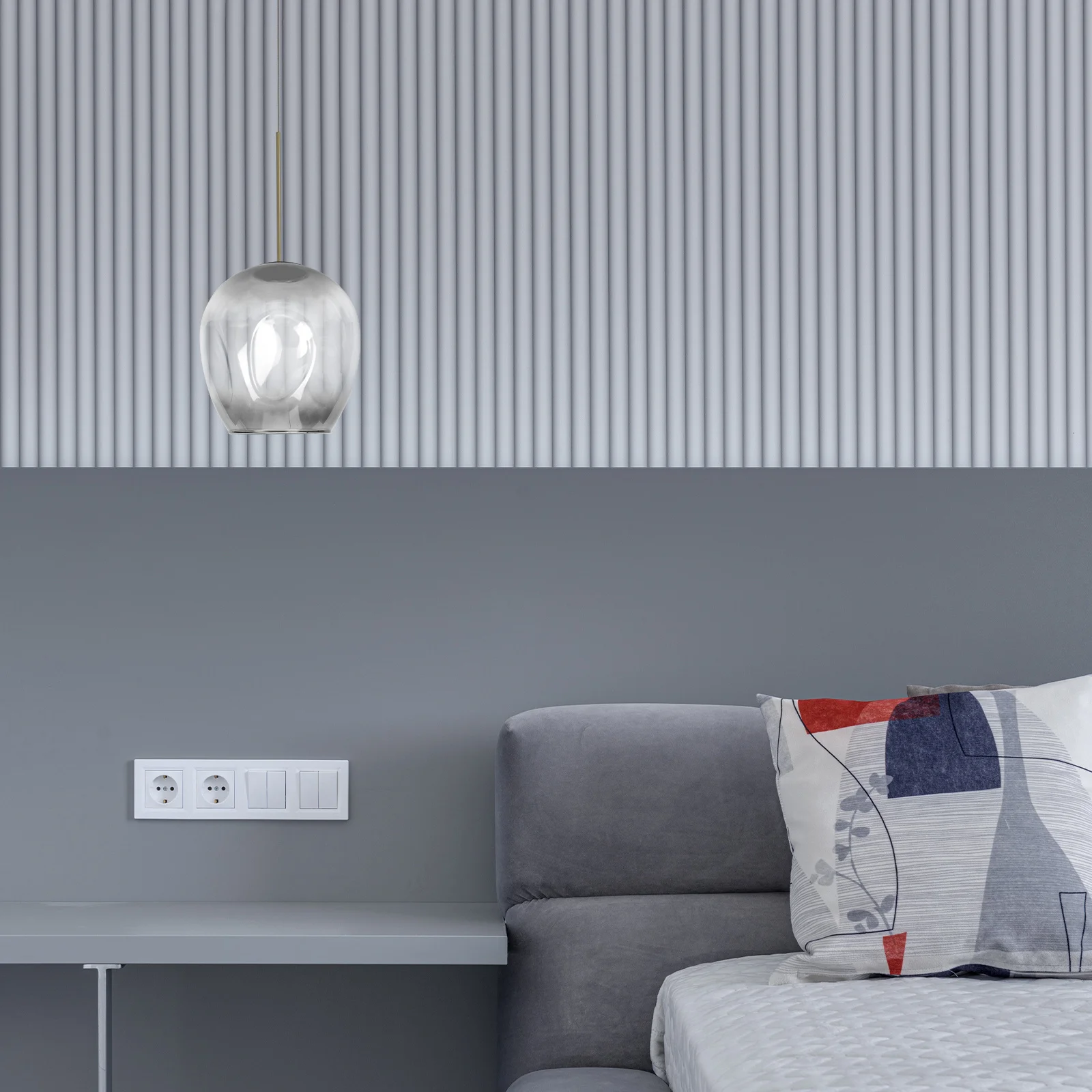 

Versatile Glass Lampshade Durable Simple Light Accessory Home Decor Table Floor Wall Bedside Lamp Cover Glass Lampshade