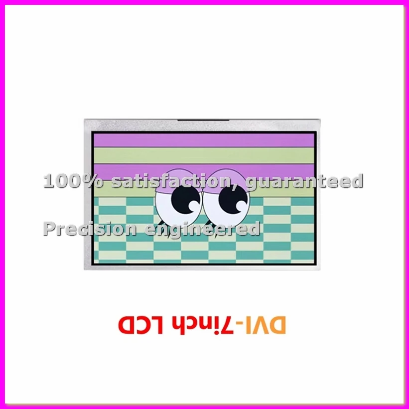 For 7inch DVI LCD Module Display Module Screen Resolution IPS 1024x600 Pixel-ABVP