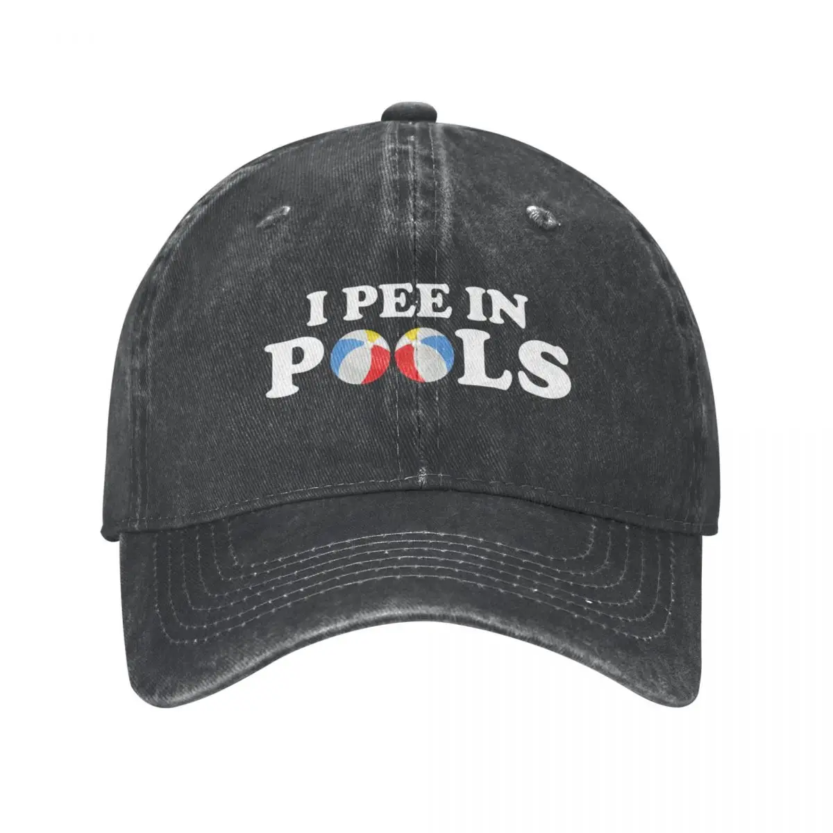 Funny I Pee In Pools Cowboy Hat Sun Hat For Children Trucker Hat fashionable Man Women's