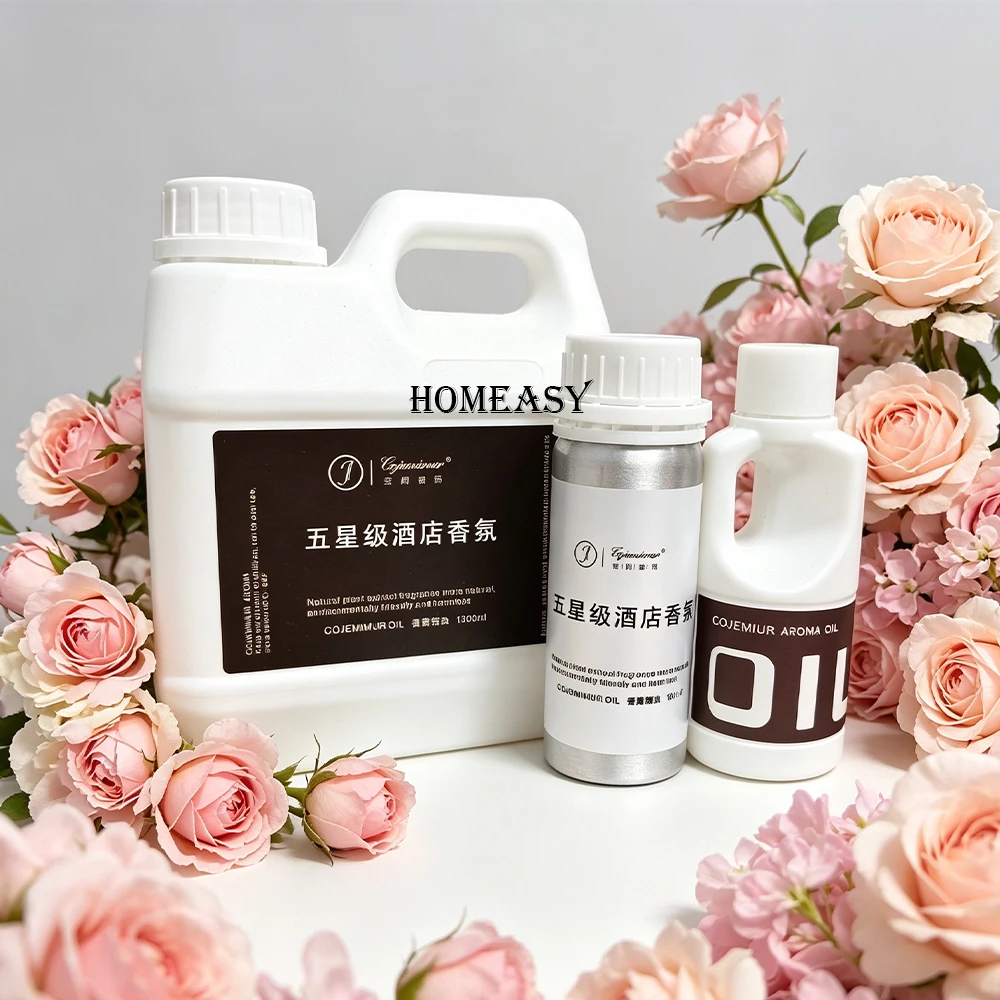 100ml/1300ml Hilton Hotel Aroma Essential Oil Refill Liquid, Long Lasting Indoor Fragrance for Diffuser Air Freshener