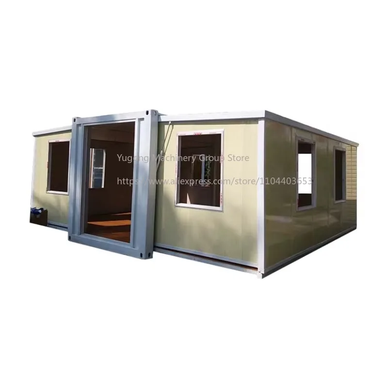 Support Customization Extendable Container Prefab Bathroom Unit Toilet Modular Container Expandable Prefabricated House