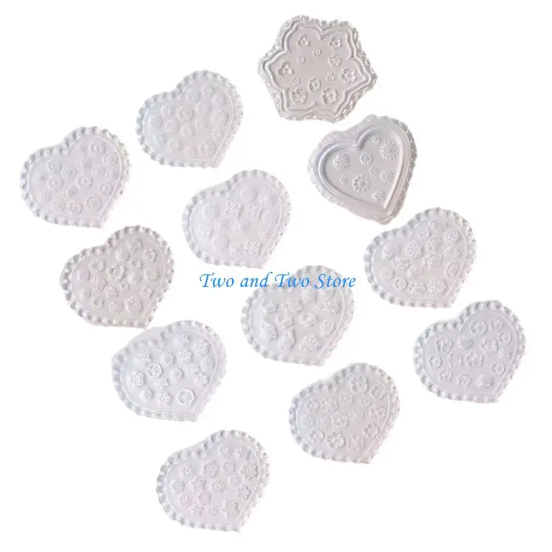 

HX6F Relief Flower Mold Embossing Art Silicone Mould Decortive Molds Art Making Tools UV Epoxy Resin Molds