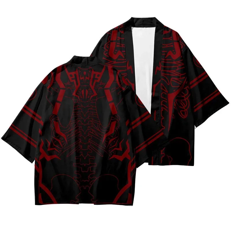 Jujutsu Itadori Yuji Ryomen Sukuna Haori abrigo Cosplay disfraz capa cárdigan ropa de fiesta