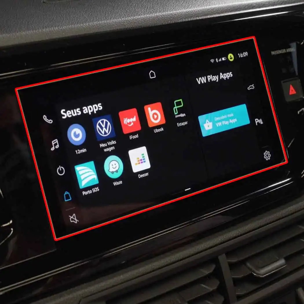 

Защитная пленка из закаленного стекла для Фольксваген нивус 2021, 10,1 дюйма, автомобильный GPS-навигатор, аксессуары для интерьера автомобиля