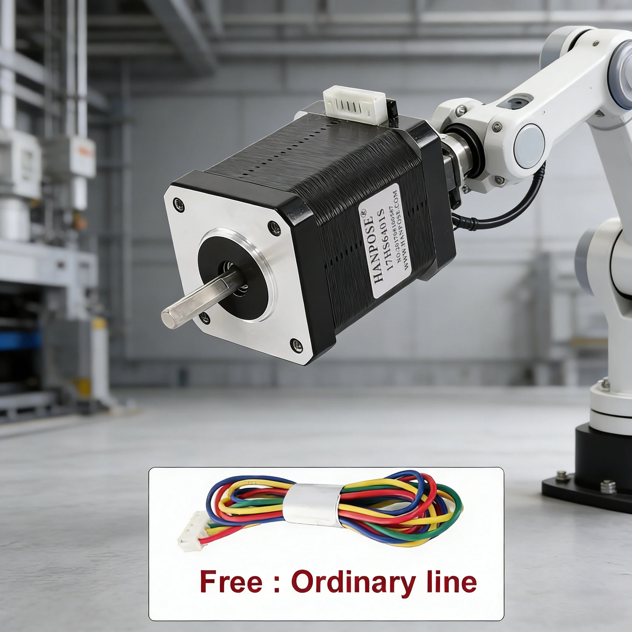 Nema 17 Stepper Motor 4-lead 42 motor 17HS8401S 1.8A 52N.CM CE ROSH ISO CNC Laser and 3D printer Stepper motor
