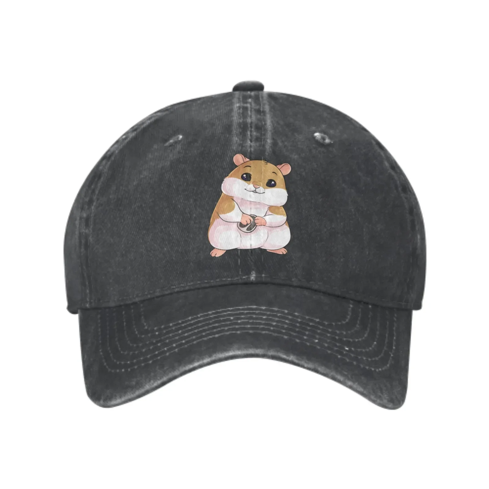 Hamster Protects Melon Seeds Fashion Classic Cotton Trucker Hat Summer Dad Cowboy Cap Outdoor Leisure Basketball Caps