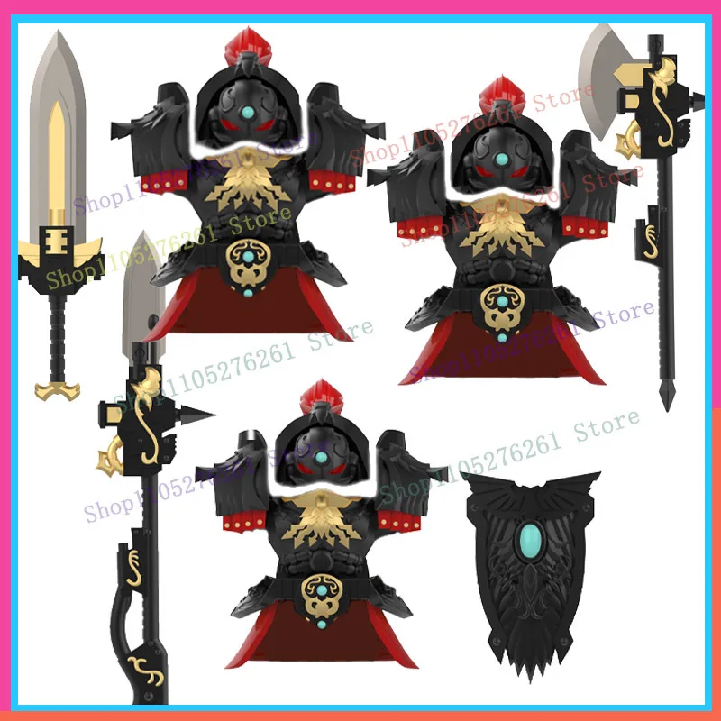 

Новый конструктор: мини-фигурка Черного Охранника, военный отряд, сборные блоки, модель, игрушка, персонаж для декора, подарок