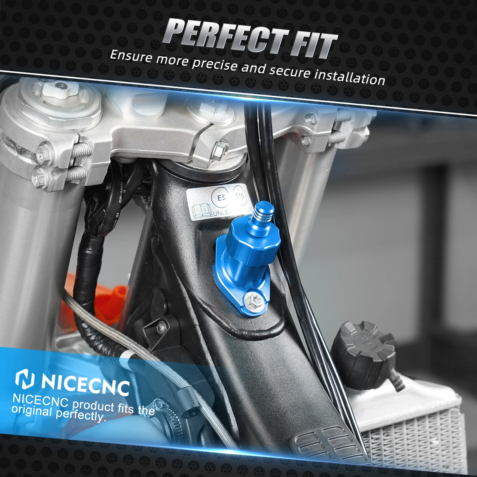 NICECNC Für KTM EXC 300 2024-2026 Öleinfülldeckel-Schutzabdeckung Motorrad für KTM EXC 250 XCW 300 Husqvarna GasGas – Detail 11