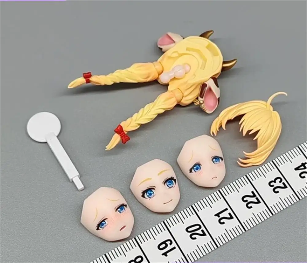 

1/12 LADoTOYS ERA-003 Female Soldier Doll Action Figure Beer Face Head Mask Body Skirt Dress Suit Hand Types For 6" Doll Figure