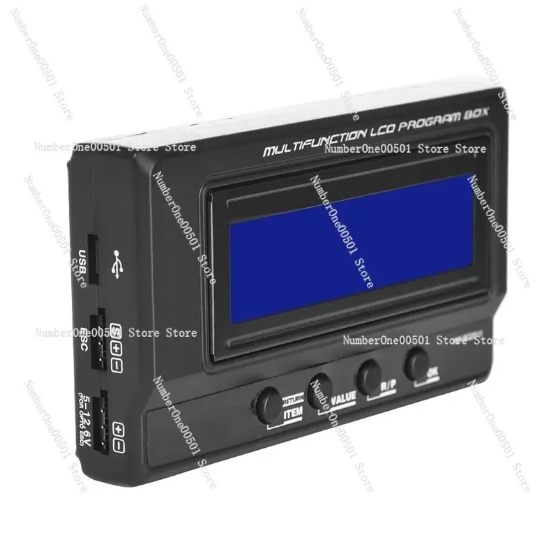 

3-In-1 setting card LCD ESC programming setting box, Platinum empty model car model