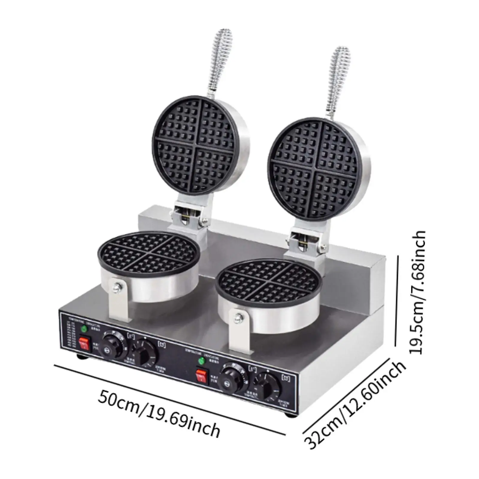 Вафельница, противень, закусочница, двухсторонний нагрев, электрическая машина для завтрака с антипригарным покрытием для шоколадных чипсов, жареных яиц, орехов