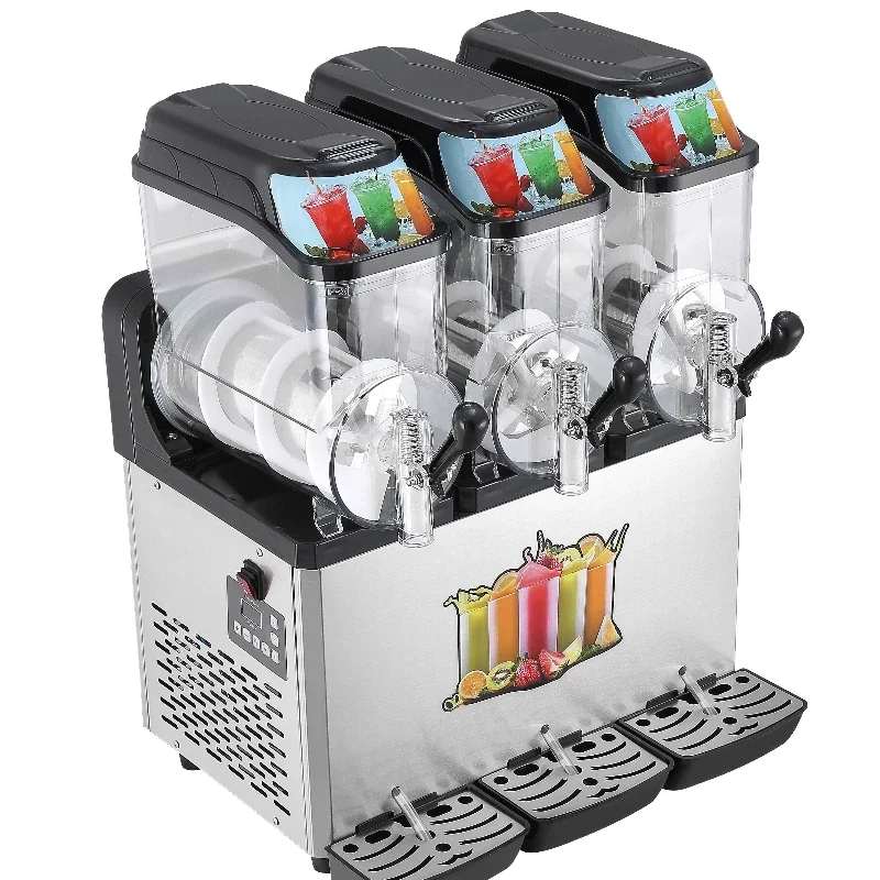 

3 cans 36L milkshake machine Juice milkshake machine Slush dispenser machine
