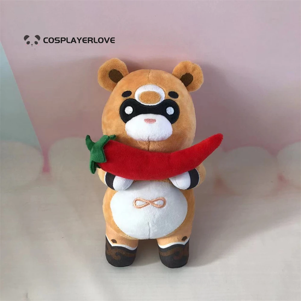 

Genshin Impact Xiangling Guoba Gouba Plush Doll Kawaii Cartoon Cosplay Stuffed Toys kinako for Cosplay