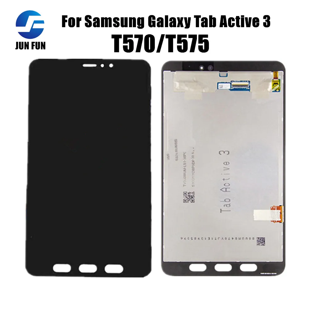 8-дюймовый ЖК-дисплей для Samsung Galaxy Tab Active 3 3-го поколения 3-го поколения T570 T575 SM-T570 ЖК-дисплей + сенсорный экран для T570 LCD