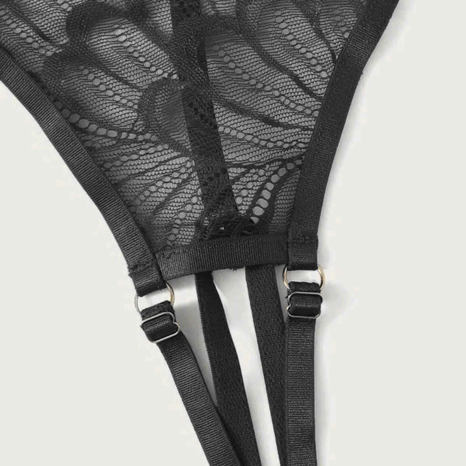 Sexy Mesh Underwear Women Body Female Lingerie Sexy Costume Hollow Out Bra Exotic Outfit Lace Intimate