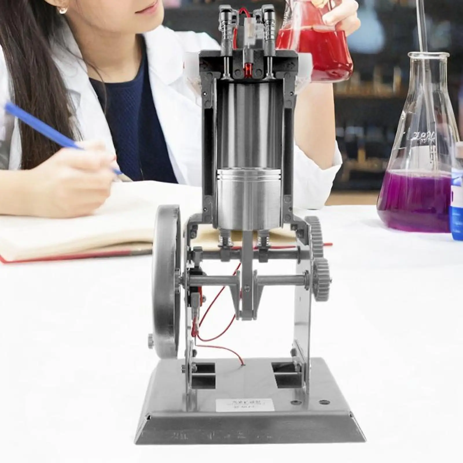 Physics Science Experiment Toy Learning DIY Steam Engine Physics Experiment Science Teaching Home School Diesel Engine Model Toy