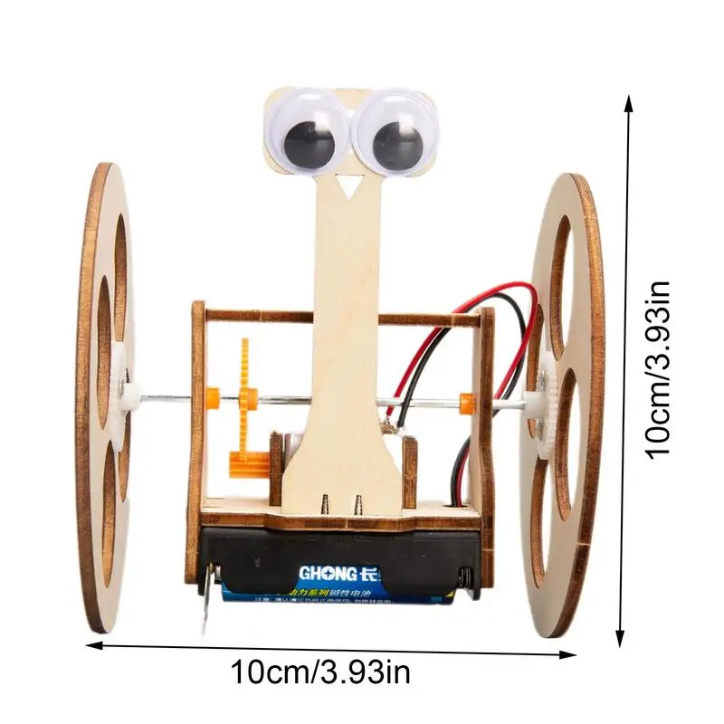 Roboty dla dzieci do budowy elektrycznego pojazdu balansowego Robot dziecięcy ręcznie robiony samochód Robot zabawkowy Model kreatywnej zabawy