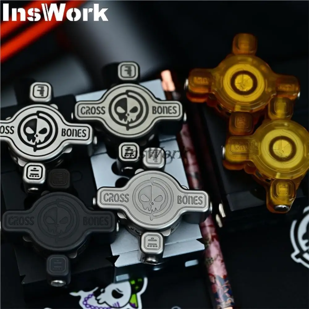 Osseous Point Fidget Slider Magnetic Toys Metal Fidget Slider Fidget Toys Stress Relief Spinner Office Toy Anxiety Toys