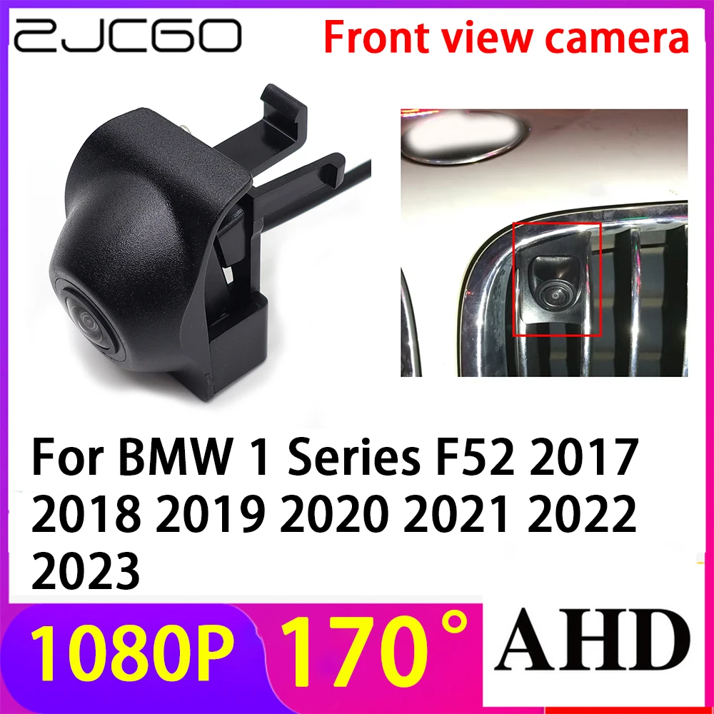 

ZJCGO AHD 1080P LOGO Car Parking Front View Camera Waterproof for BMW 1 Series F52 2017 2018 2019 2020 2021 2022 2023