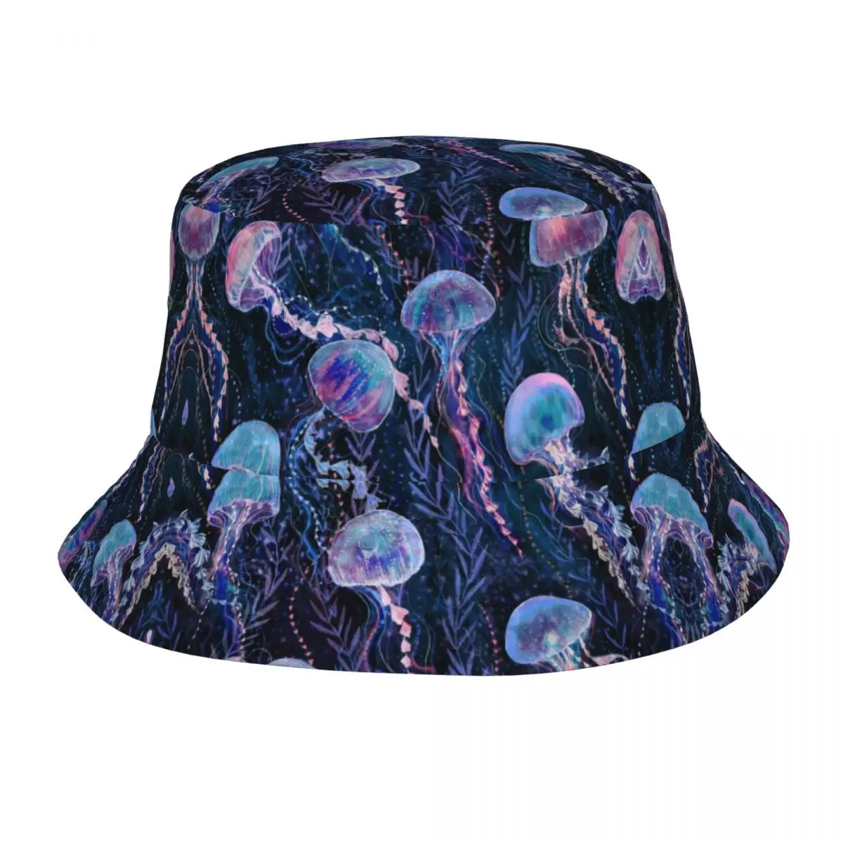 Magic Jellyfish Bucket Hat Women Men Unisex Trendy Summer Fisherman's Hat