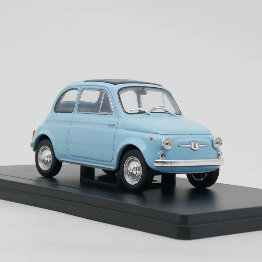 IXO 1:24 Fiat 500D Diecast Car Model Metal Toy Vehicle