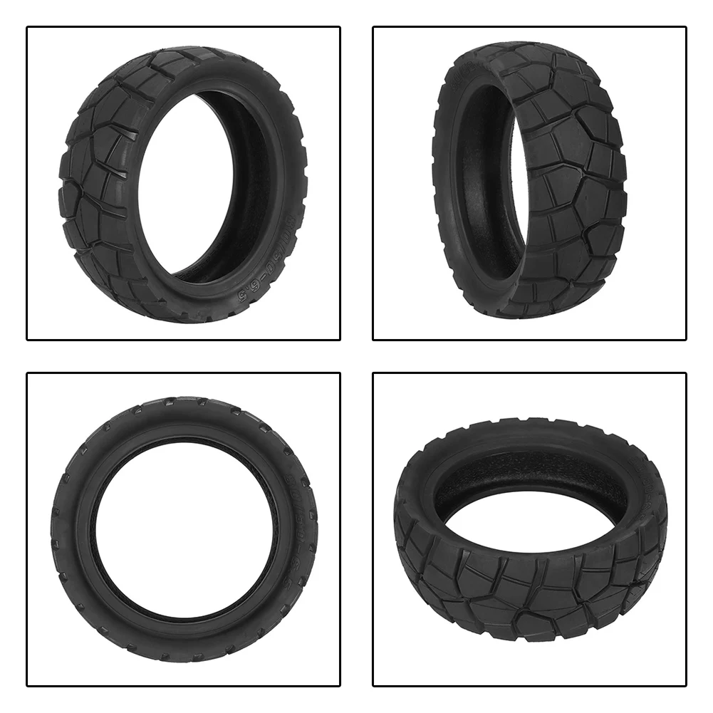 

Rubber Scooter Tyre 10inch Electric Scooter Tire Replacement Tire High Durability Rubber Material Wear-resistant Tire