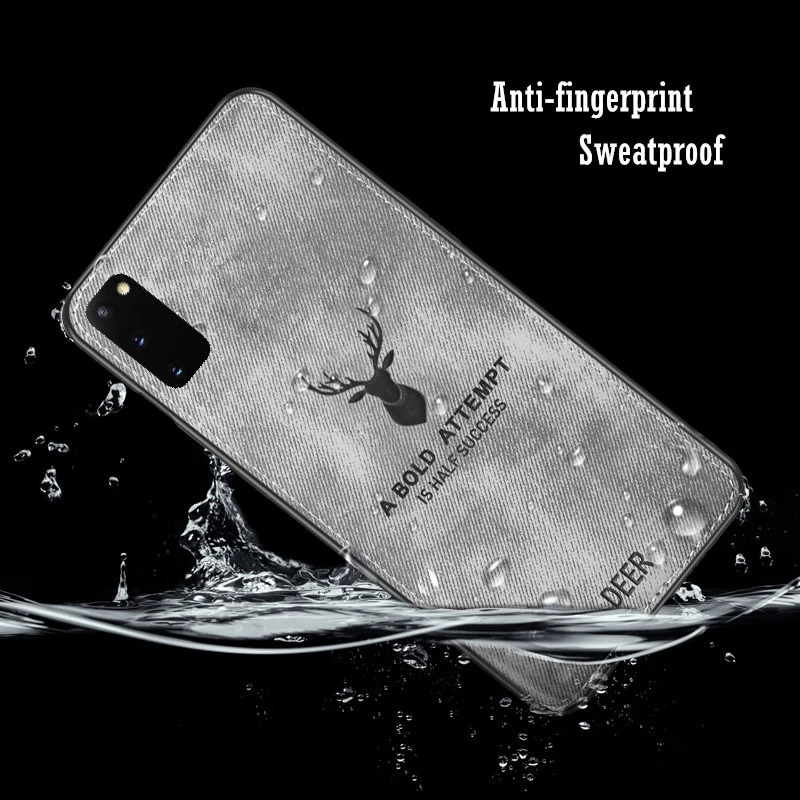 Rugged Cloth Case For Huawei P50 P20 P30 Pro P40 Lite E Nova 5T 7i P Smart 2021 Y5 Y6 Y9 Prime 2019 Cloth Cover Elk Deer Shell - view 5