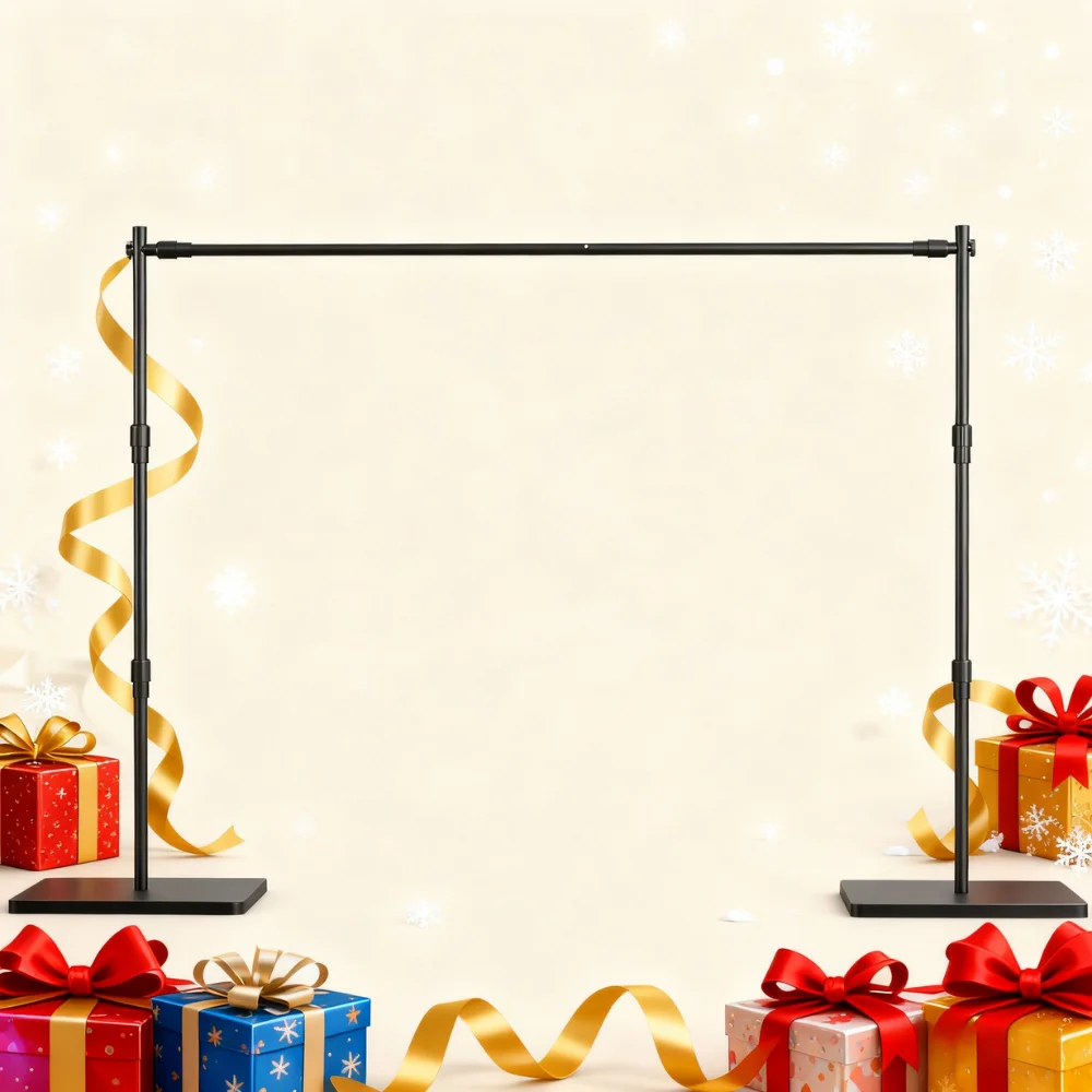 16KG Super Heavy Wall Stable Background Stand Frame New Year Christmas gifts Photography Studio Background Party Wind Resist