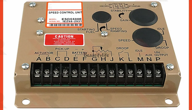 Diesel Engine Generator Speed Control Board Shanghai Controller GAC Electric Regulator Esd5111