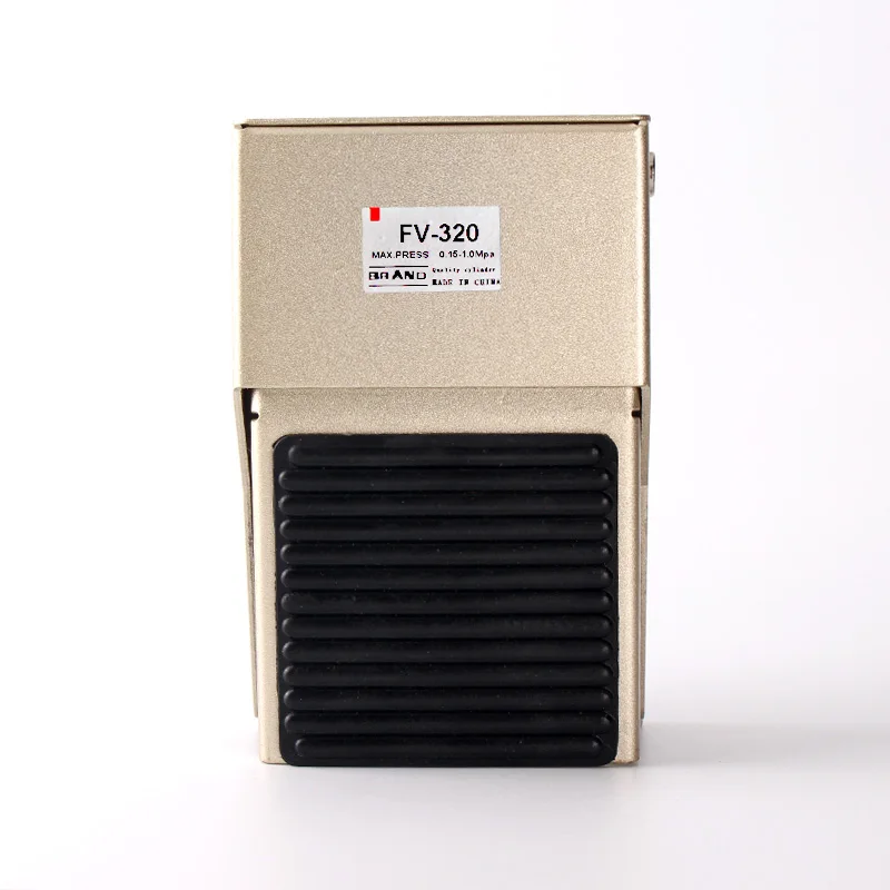 Detalle 4 de Electroválvula 1 pcs FV320 Air Pneumatic Switch Foot Pedal Valve Pedal Pneumatic Valves Neumática