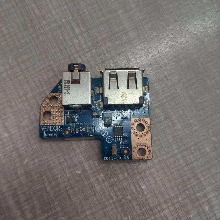 New Laptop USB Audio Headphone IO Daughter Board for Dell Latitude E5430 LS‑7905P Replacement Sub Circuit Board
